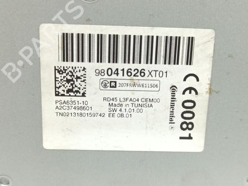 Radio CITROËN C3 II (SC_) | BP29517065E6 - Image 4