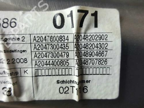 Rear right window mechanism MERCEDES-BENZ C-CLASS (W204) C 200 CDI (204.007, 204.006) | BP2744248C25
