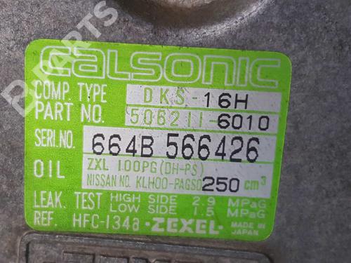 AC compressor NISSAN SERENA (C23) 1.6 | BP7706914M34 
