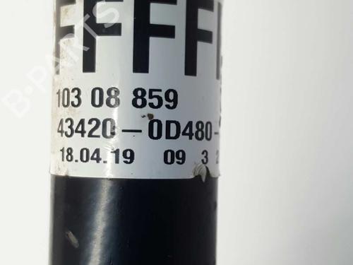 Left front driveshaft TOYOTA YARIS (_P13_) 1.5 (NSP131_) | BP5097934M38