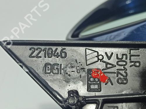 Right mirror PEUGEOT 607 (9D, 9U) 2.2 HDi | BP11011473C27