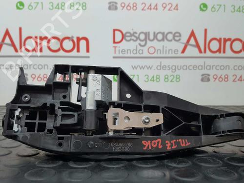 Rear left exterior door handle CITROËN C3 Picasso (SH_) 1.6 HDI 90 | BP2753957C130