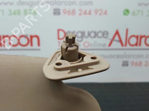 Right sun visor NISSAN X-TRAIL I (T30) 2.2 DCi | BP2755533I2