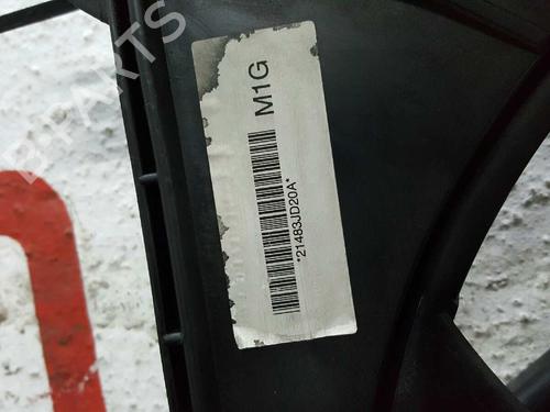 Køleventilator elektrisk NISSAN QASHQAI I (J10, NJ10) 1.5 dCi | BP2739807M35