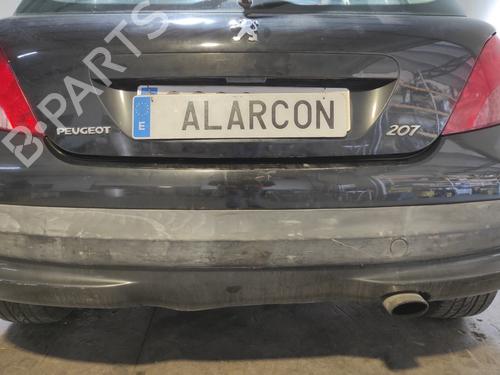 Used Rear bumper PEUGEOT 207 (WA_, WC_) 1.6 HDi (90 hp) 23396487