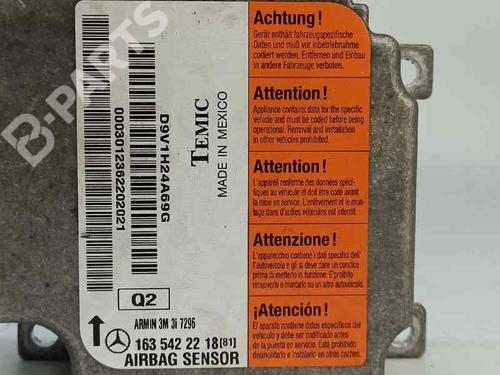 Airbag module MERCEDES-BENZ M-CLASS (W163) ML 400 CDI (163.128) | BP7888174M53 
