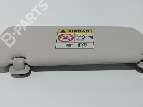 Right sun visor RENAULT CLIO V (B7_) 1.0 SCe 65 (B7MR) 964009953R | 964004288R