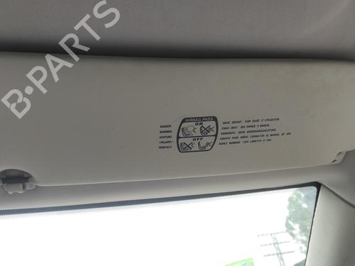 Right sun visor CITROËN C8 (EA_, EB_) 2.2 HDi | BP16867175I2