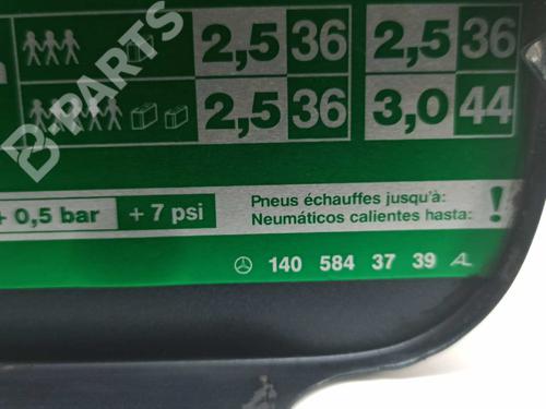 Fuel flap MERCEDES-BENZ S-CLASS (W140) S 300 Turbo-D (140.135) | BP7112020C131 