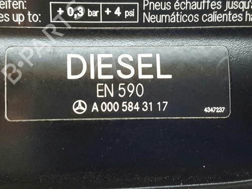 Fuel flap MERCEDES-BENZ A-CLASS (W169) A 180 CDI (169.007, 169.307) | BP6458247C131 