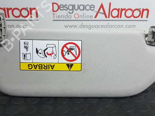Right sun visor CITROËN C-ELYSEE (DD_) 1.6 BlueHDi 100 | BP2740331I2