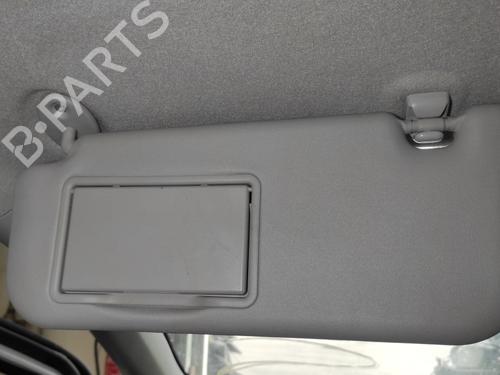 Left sun visor TOYOTA YARIS (_P13_) 1.5 Hybrid (NHP130_, NHP130) | BP16662402I1 
