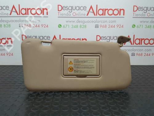 Used Right sun visor NISSAN X-TRAIL I (T30) 2.2 DCi (114 hp) 2755533