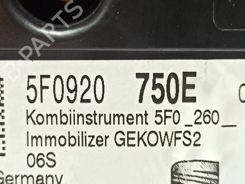 Instrument cluster SEAT LEON (5F1) 1.4 TSI | BP21676446C47 