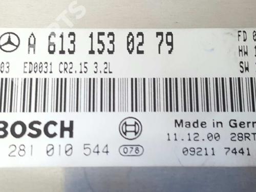 Engine control unit (ECU) MERCEDES-BENZ S-CLASS (W220, V220) S 320 CDI (220.026, 220.126) | BP4462426M57 