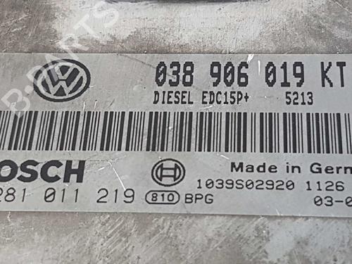 Engine control unit (ECU) SEAT IBIZA III (6L1) | BP4649650M57