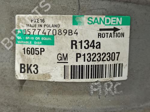 AC compressor OPEL INSIGNIA A (G09) 2.0 CDTI (68) | BP32482954M34 - Image 5