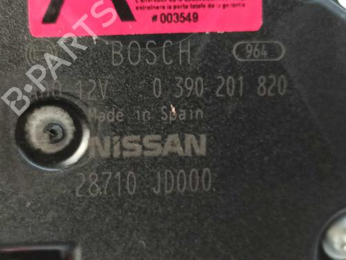 Rear wiper motor NISSAN QASHQAI / QASHQAI +2 I (J10, NJ10, JJ10E)  | BP10136827M102 