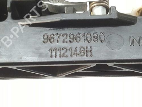 Rear right exterior door handle PEUGEOT 208 I (CA_, CC_) 1.4 HDi | BP6249165C130