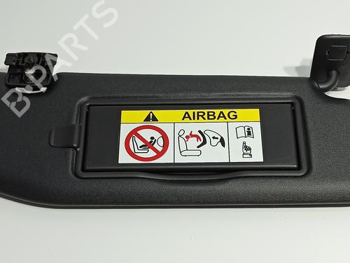 Højre solskærm PEUGEOT 2008 I (CU_) 1.2 THP 130 / PureTech 130 (130 hp) 19426301