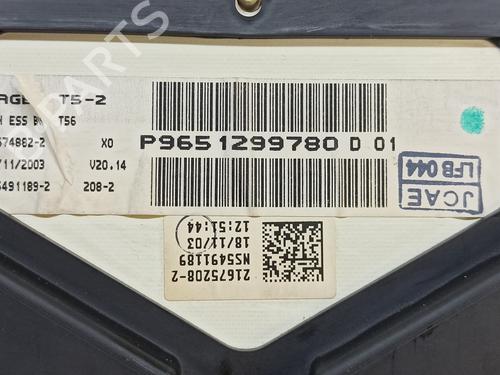 Instrument cluster PEUGEOT 307 CC (3B) 2.0 16V | BP10738519C47