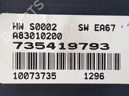 Climate control FIAT GRANDE PUNTO (199_)  | BP5959968I5 