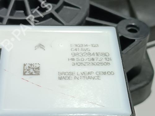 Front left window mechanism CITROËN C4 III (BA_, BB_, BC_) 1.2 PureTech 130 (BAHNSA, BAHNSB) | BP29442848C22