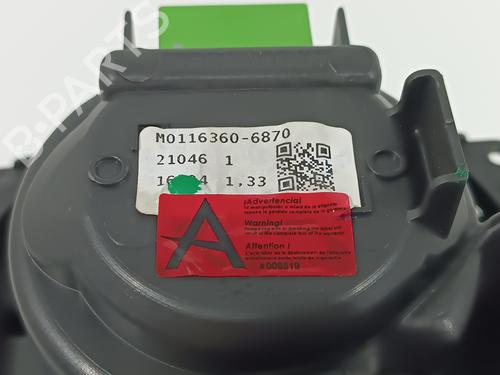 Heater blower motor DACIA SANDERO III 1.0 TCe LPG | BP19653759M62