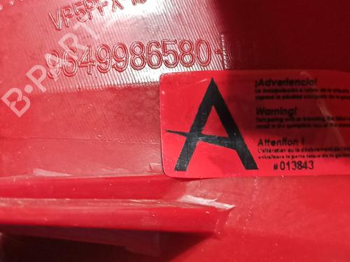 Right taillight PEUGEOT 207 (WA_, WC_) 1.6 16V VTi | BP27373611C35 