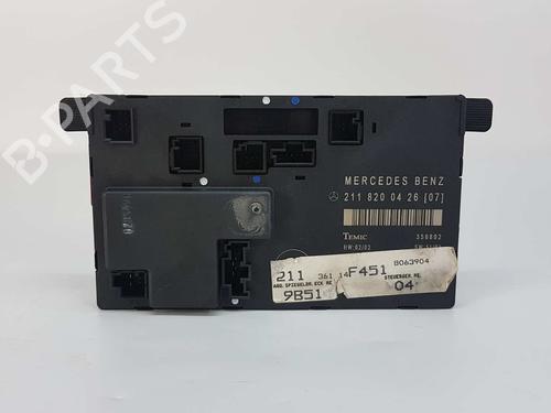 Dør styreenhed MERCEDES-BENZ E-CLASS (W211) E 270 CDI (211.016) (177 hp) 9755257