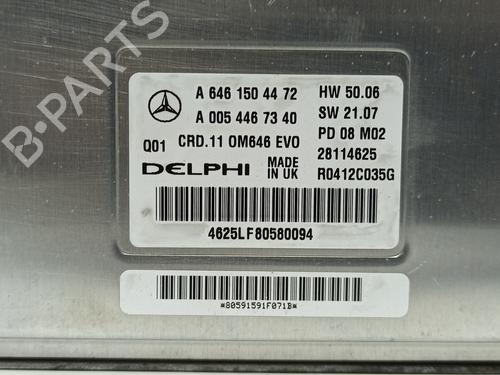 Engine control unit (ECU) MERCEDES-BENZ C-CLASS (W204) C 200 CDI (204.007, 204.006) | BP16356296M57