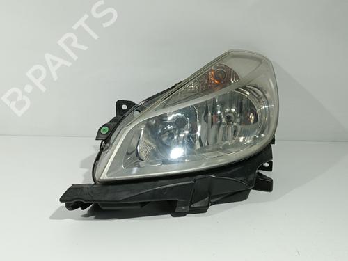 Used Left headlight RENAULT CLIO III (BR0/1, CR0/1) 1.2 16V (BR02, BR0J, BR11, CR02, CR0J, CR11) (75 hp) 31336112