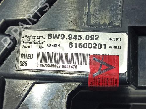 Højre baglygte AUDI A4 B9 Avant (8W5, 8WD) 2.0 TDI | BP16693047C35