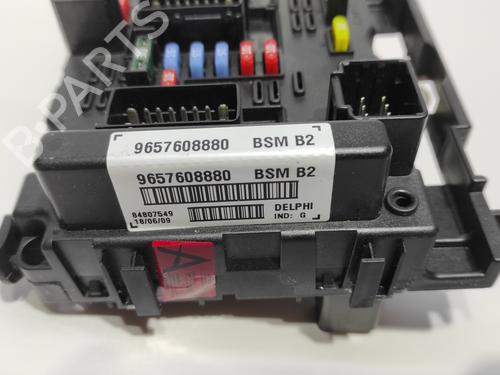 Fuse box CITROËN BERLINGO / BERLINGO FIRST MPV (MF_, GJK_, GFK_) 1.6 HDI 75 (MF9HW, GJ9HWC, GF9HWC, GN9HWC) | BP28446357E1