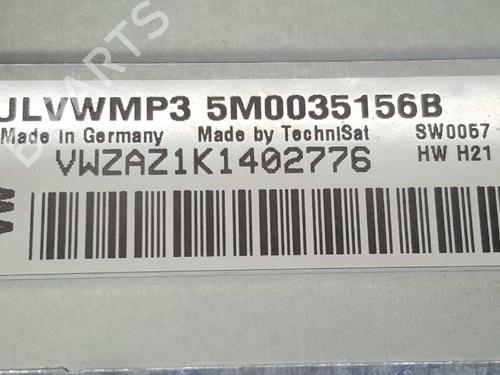 Bilradio VW POLO V (6R1, 6C1) 1.6 TDI | BP3284804E6 
