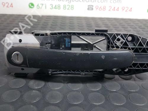 Front left exterior door handle VW POLO V (6R1, 6C1) 1.6 TDI | BP2740500C128