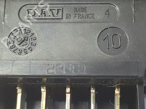 Left front window switch DACIA LOGAN (LS_) 1.5 dCi (LS0K) | BP6096505I27