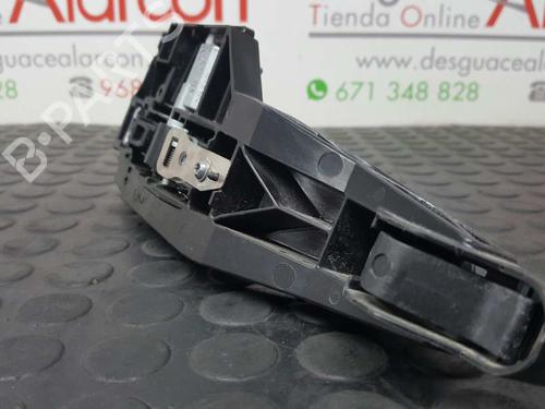 Rear left exterior door handle PEUGEOT 208 I (CA_, CC_) 1.6 HDi | BP2738363C130