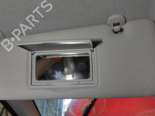 Left sun visor RENAULT CLIO IV (BH_) 0.9 TCe 90 (BHNF, BHMA, BHMH, BHJK, BHJR) | BP13922167I1