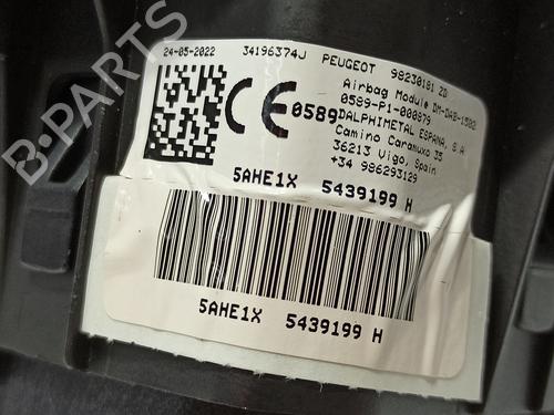 Driver airbag PEUGEOT 3008 II SUV (MC_, MR_, MJ_, M4_) 1.5 BlueHDi 130 | BP17761770C9
