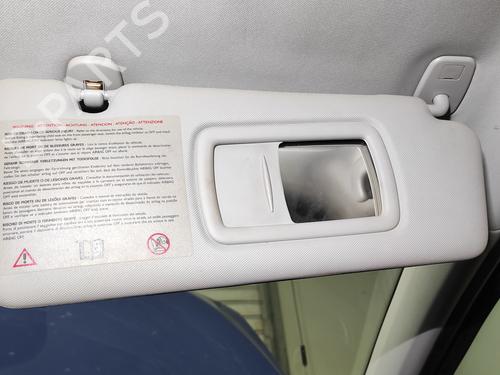 Right sun visor RENAULT MEGANE III Hatchback (BZ0/1_, B3_) 1.6 16V (BZ0H) | BP12319320I2