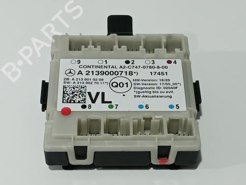 Comfort control module MERCEDES-BENZ E-CLASS (W213) E 220 d 4-matic (213.005) A2139000718 | A213900071880
