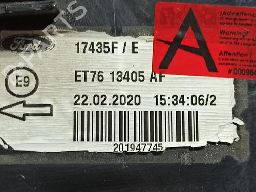 Left taillight FORD TRANSIT COURIER B460 MPV  | BP22593629C34