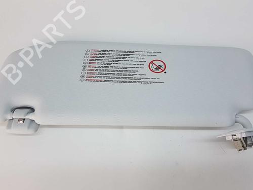 Used Right sun visor PEUGEOT 208 I (CA_, CC_) 1.4 HDi (68 hp) 2770421