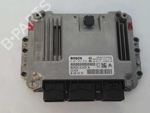 Engine control unit (ECU) PEUGEOT PARTNER Box Body/MPV 1.6 HDi | BP9725293M57 