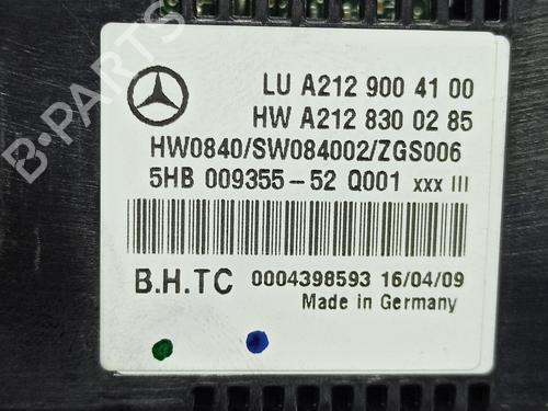Climate control MERCEDES-BENZ E-CLASS (W212) E 220 CDI / BlueTEC (212.001, 212.002) | BP11804998I5