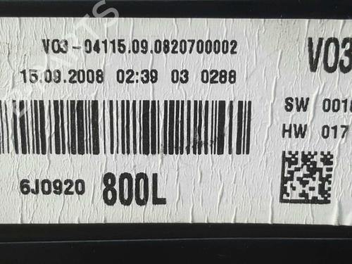 Instrument cluster SEAT IBIZA IV SC (6J1, 6P5) 1.4 TDI | BP5790579C47 