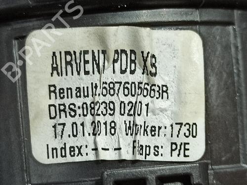 Air vent RENAULT CLIO IV (BH_) 0.9 TCe 90 (BHNF, BHMA, BHMH, BHJK, BHJR) | BP13922132I21