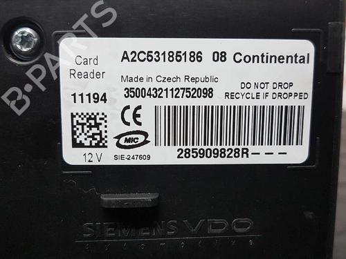 Ignition barrel RENAULT MEGANE III Hatchback (BZ0/1_, B3_) 1.9 dCi (BZ0N, BZ0J) | BP2781788M48 