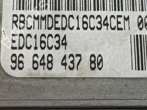 Engine control unit (ECU) PEUGEOT 308 I (4A_, 4C_) 1.6 HDi | BP11755636M57 